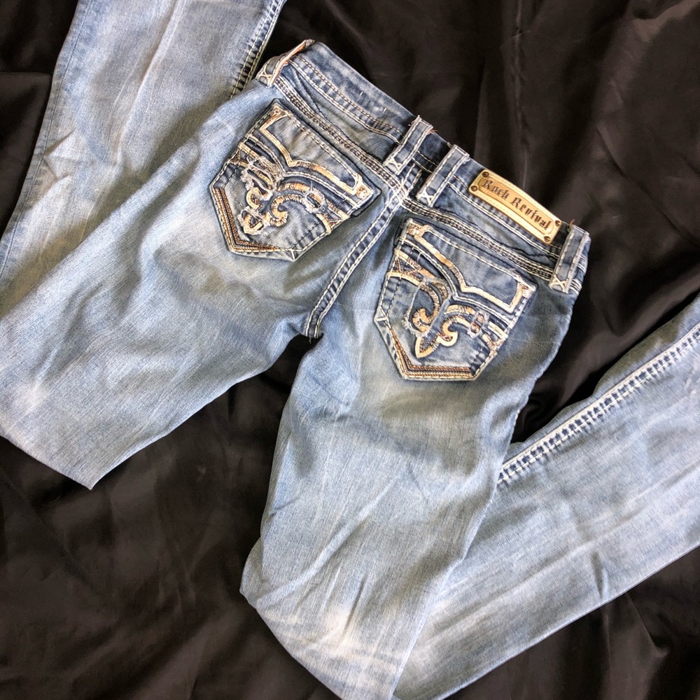Rock revival bootcut jeans